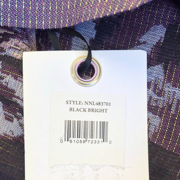 Nanette Lepore Floral Print Lightweight Scarf Wrap 78" x 57" - Picture 9 of 10